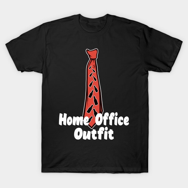 Home Office Outfit Shirt 2020 Corona Festival Tie Beer T-Shirt by Kuehni